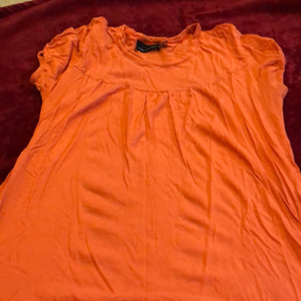The Limited Orange blouse size L